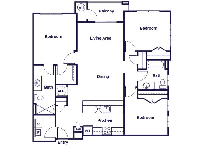 Suite A Floorplan
